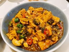 法香口蘑烧豆腐-港丽餐厅(高德置地店)