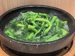 石锅清煮菜心-米村拌饭(杭州国大城市广场店)