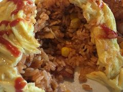 新奥尔良烤鸡腿排蛋包饭-新贝乐意大利餐厅(苏州中心店)