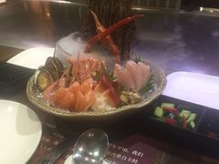 刺身拼盘-铁板诱惑法式铁板烧(大卫城店)