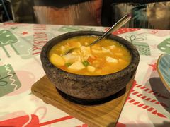 虾头膏海鲜豆腐-蕉叶·广州明星泰国菜(黑金冠保利广场店)