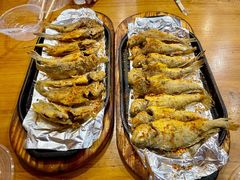 炸黄花鱼-老东镇啤酒屋海鲜加工·蒸汽海鲜·海鲜烧烤(台东店)