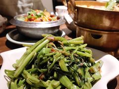 马拉盏炒通菜-大头虾越式风味餐厅(光明广场店)