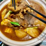 今日份牛腩牛杂煲来一锅