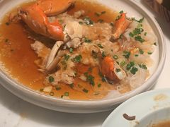 肉饼蒸三门青蟹-径山十八道·风味民间菜(杭州总店)