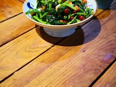 果仁菠菜-锦尚阁烤鱼•天津菜(宣武门胡同店)