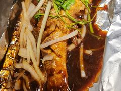 酱烤活鲈鱼-新白鹿餐厅(金鹰新街口店)