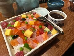 角切鱼生饭-岚山日本料理(珠江新城店)