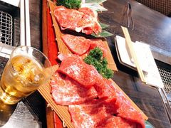 松阪牛特等五種肉拼盤-俺的焼肉(銀座9丁目店)
