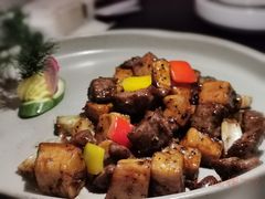 葱烧黑椒和牛肉粒-瓦库茶馆17号(海汇港店)