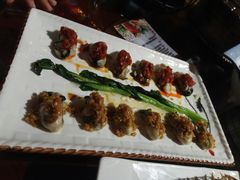 -东来菜馆•手抓海鲜家常菜•海鲜锅贴(鸽子窝店)