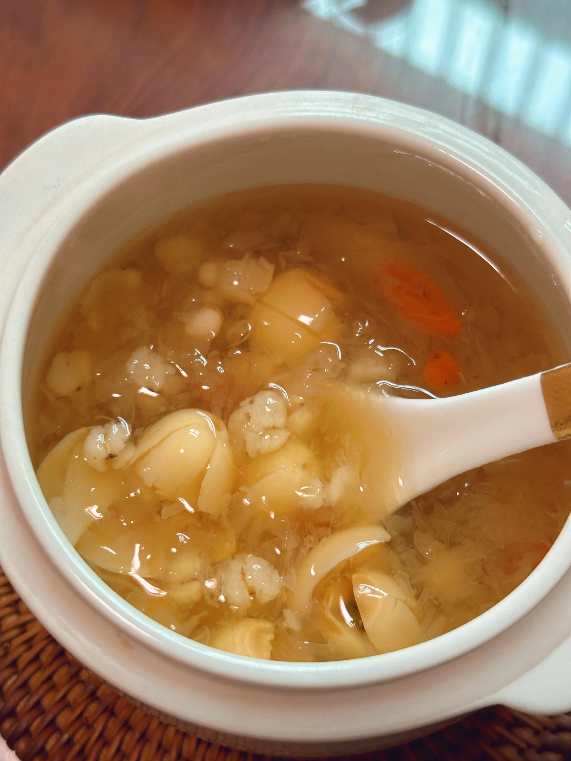 🌟莲子薏米银耳羹!美丽与健康我全都要!💖