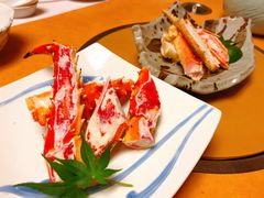 水煮螃蟹配醋-蟹道乐(道顿堀本店)