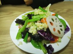 素什锦-王三姑牛肉饼