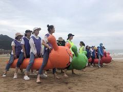 -山海一众流清河沙滩露营地·团建拓展·沙滩烧烤