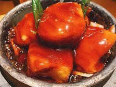 石锅烹银鳕鱼-玫瑰厅上海菜(兴国路店)