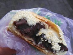 豆馅烧饼-老回回饺子馆(海洋馆店)