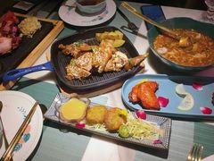 花开果香烤鸡-蜜桃花开·中西融合菜E&W(南长街店)