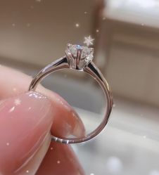 -钻石小鸟钻戒婚戒定制(石路店)