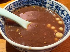 桂花豆沙鸡头米-鑫震源·苏式大虾生煎(山塘街店)