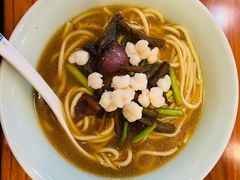 虾爆鳝面-奎元馆.百年奎元.非遗传承(西湖边的解放路店)