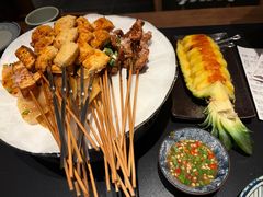 烤烫心小豆腐-贰醒·私房小院烧烤 (太古里店)