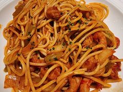 麻辣小龙虾意面-必胜客(大宁路店)