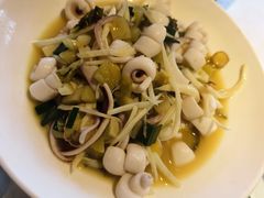 雪菜炒目鱼-吴记百家·私房菜·家宴(润园店)