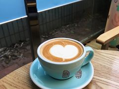 拿铁-豆舞咖啡(民乐路店)