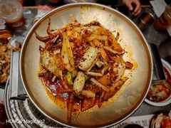 -草家酱蟹炭火烤肉店(珲春南路二店)