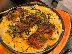 铁板鳗鱼鸡蛋-玄白·炭烤活鳗(上海首店)