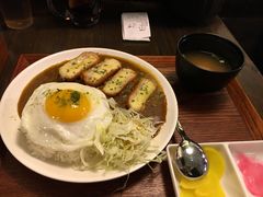 芝士猪排黄米饭-金龙咖喱