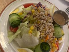 蔬菜沙拉-动动咖啡清真西餐厅