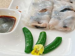 野菌肉片肠粉-麒麟中餐厅·经典粤菜·地道菜式老字号(广州长隆酒店)