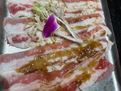 安格斯雪花牛眼肉薄切轻调-何发发和牛烧肉·鳗鱼榴莲放题自助(乐峰广场店)