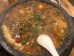 铁板豆腐-郑件洋芋饭庄