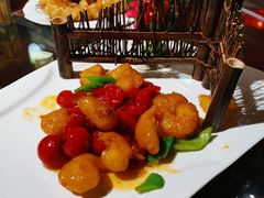 -东来菜馆•手抓海鲜家常菜•海鲜锅贴(鸽子窝店)
