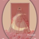 粉色少女感💕韩式婚纱照🍬甜到心里去了