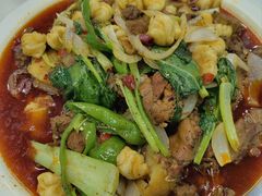 草原土鸡焖花卷-马旭土鸡焖花卷新疆菜大盘鸡·真域顺西域美食(天马大道店)