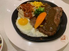 果木烟熏西冷牛排套餐-东方豪客牛排意面披萨(玉函银座店)