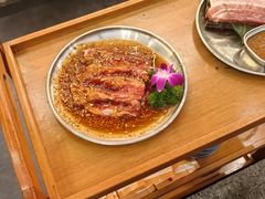 -明洞阿姨·韩式酱蟹烤肉·创意料理(三元桥店)