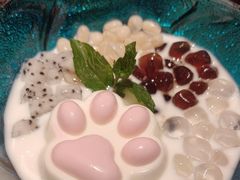 猫爪鲜果奶酪-赤坂亭·M9和牛烧肉·铁板烧·日料398放题(长泰广场店)
