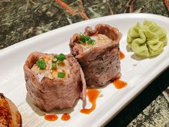 炙牛小排寿司-炙柒Sekinana·精致料理 烧鸟·铁板烧(海上世界店)