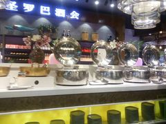 自助取餐区-圣罗巴海鲜烤肉自助(赤峰店)
