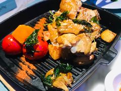 花开果香烤鸡-蜜桃花开·中西融合菜E&W(南长街店)