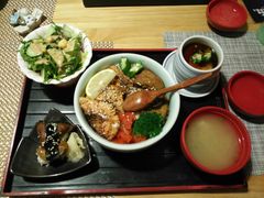 鹅肝三文鱼双拼饭-活鳗饭·鹅肝范儿(高碑店店)