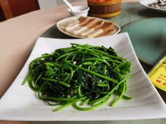 鼓汁炒番薯叶-荣兴河鲜楼(江口店)