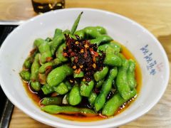 脆爽凉拌毛豆-靓靓蒸虾(中山里店)