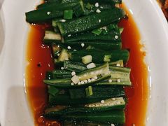葱油秋葵-金时代顺风大酒店(瑞虹路店)