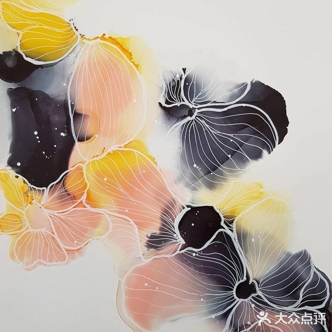 自己也可以画的墙绘装饰画